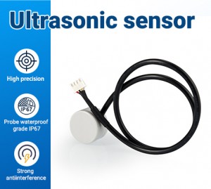 Integrated waterproof ultrasonic liquid level sensor DYP-L02
