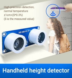 Small blind zone ultrasonic range finder (DYP-H03)