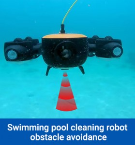 Ultrasonic underwater ranging sensor