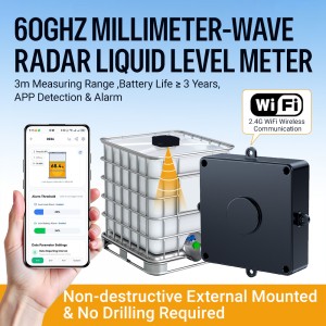 Integrated WiFi Wireless Communication IBC Tank Level Meter