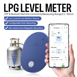 Ultrasonic Ultra-thin Wireless LPG Level Monitoring Device