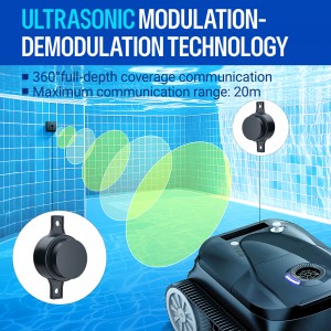 Rapid Remote Control Underwater Ultrasonic Wave Communication Sensor