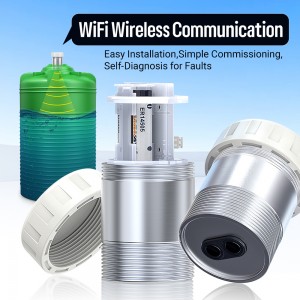Ultrasonic Intelligent Wireless Oil Drum Liquid Level Gauge