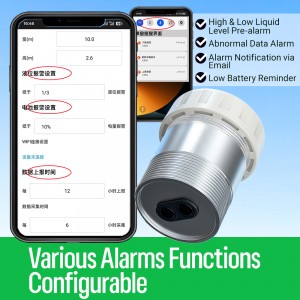 Ultrasonic Intelligent Wireless Oil Drum Liquid Level Gauge