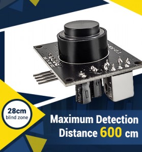 Transceiver ultrasonic sensor DYP-A06