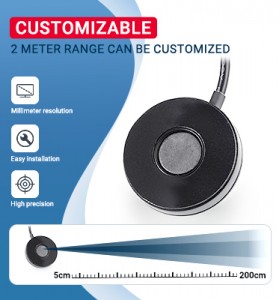 High precision non-contact ultrasonic fuel level sensor DYP-U02