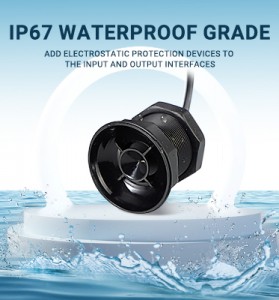 High-precision waste bin overflow monitoring sensor (DYP-A13)