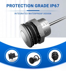 Compact structure wide beam angle ultrasonic sensor (DYP-A19)
