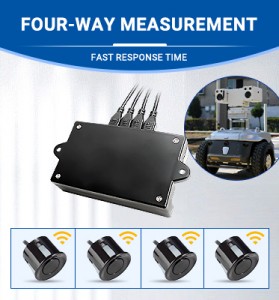 Four direction detection ultrasonic obstacle avoidance sensor (DYP-A05)