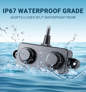 3cm blind zone IP67 high precision ultrasonic sensor (DYP-A02)