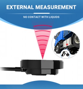 High precision non-contact ultrasonic fuel level sensor DYP-U02