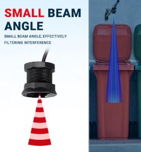 High-precision waste bin overflow monitoring sensor (DYP-A13)