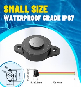 Small size Waterproof laser sensor (DYP-R01)