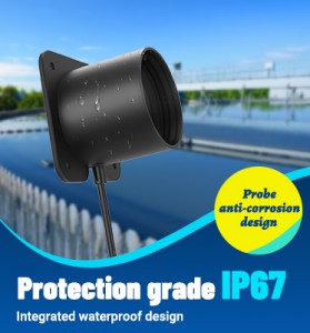 Large-range high-precision ultrasonic water level sensor DYP-A16