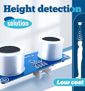 Small blind zone ultrasonic range finder (DYP-H03)